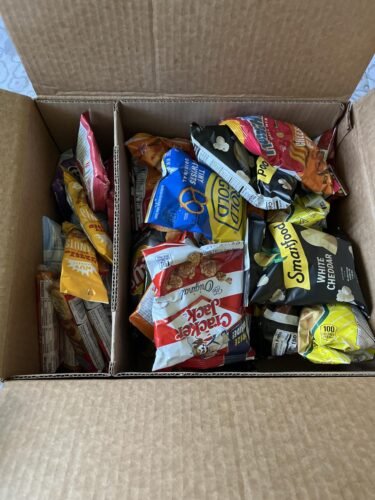 Frito Lay Ultimate Classic Snacks Package, Variety Assortment of Chips, Cookies, Crackers, & Nuts, (Pack of 40) (Packaging May Vary) photo review